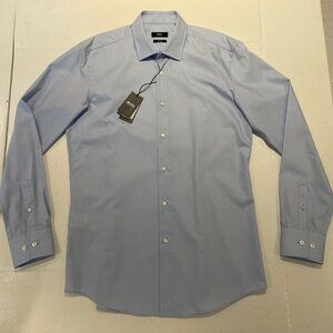 New Hugo Boss Dress Shirt Blue 16/41 NWT